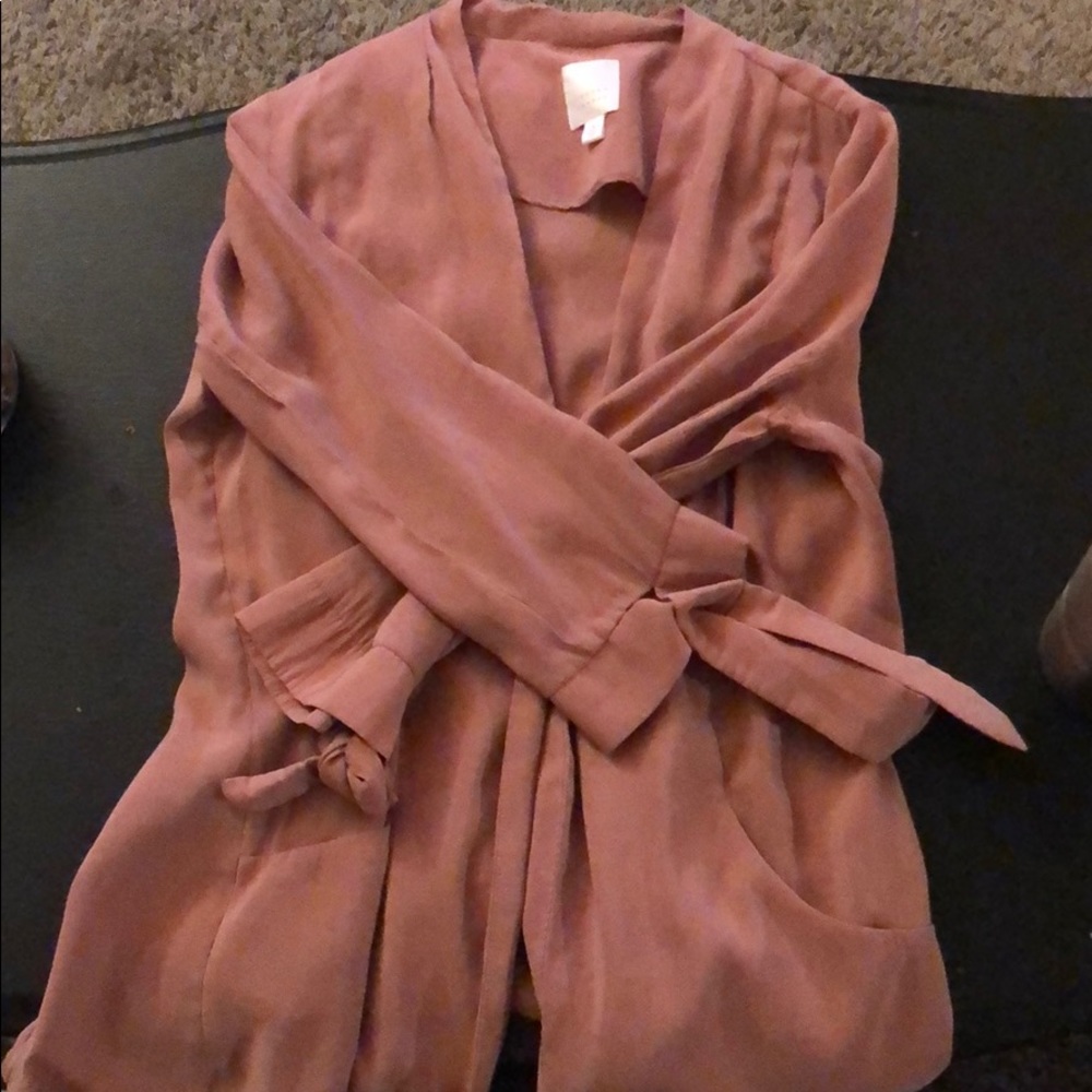 Lauren Conrad Mauve Cardigan